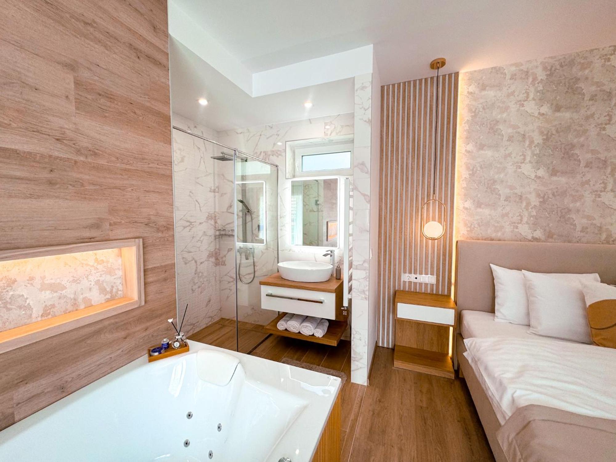 Twin Premium Apartman ตีฮานี ภายนอก รูปภาพ