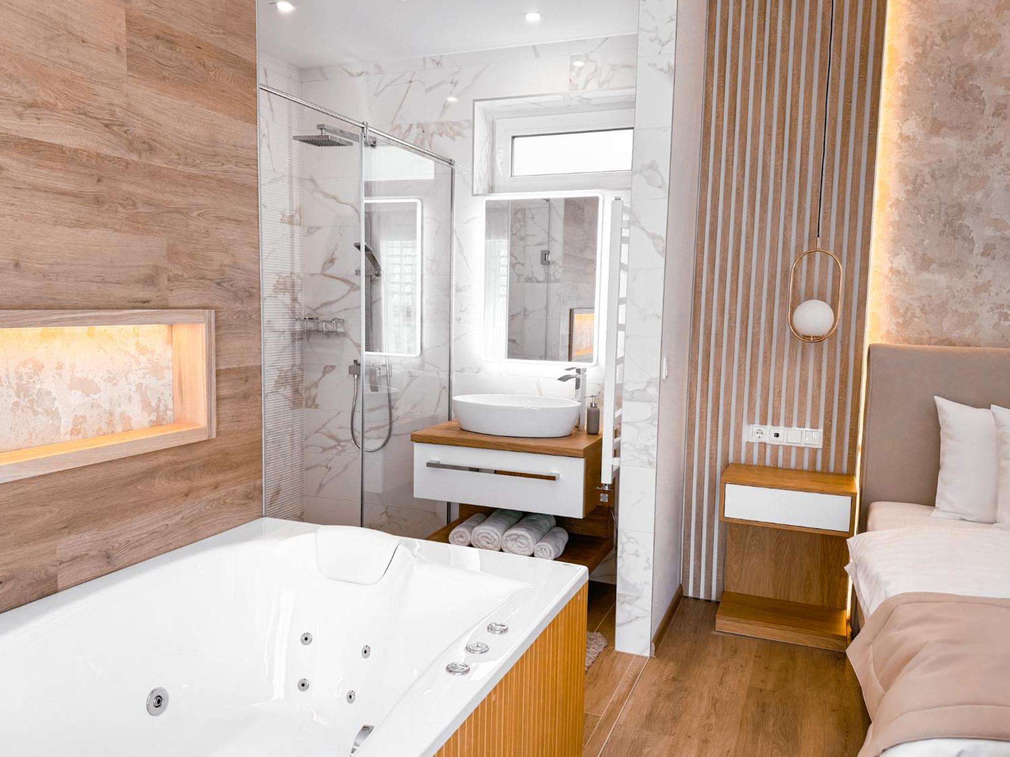 Twin Premium Apartman ตีฮานี ภายนอก รูปภาพ