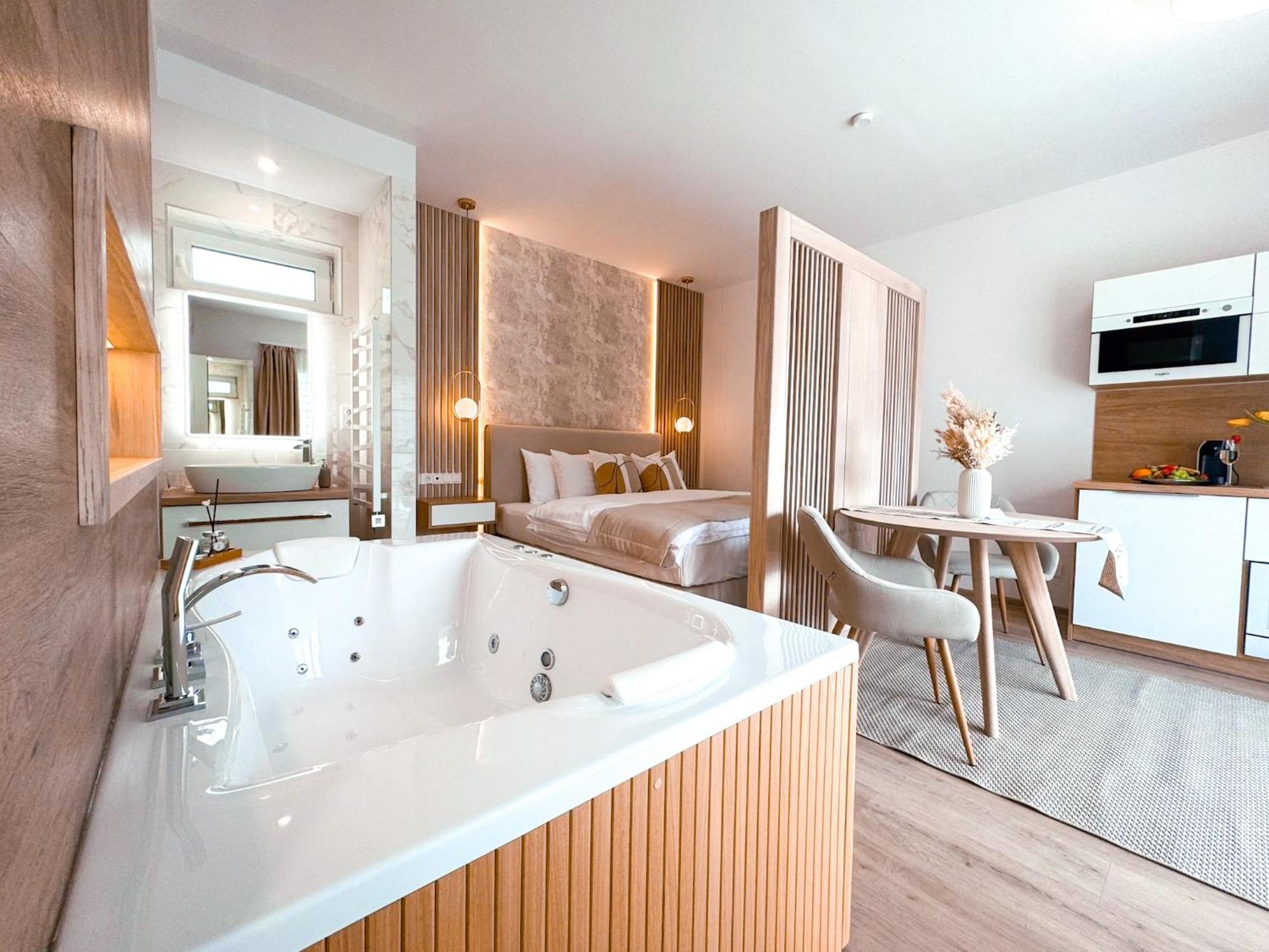 Twin Premium Apartman ตีฮานี ภายนอก รูปภาพ
